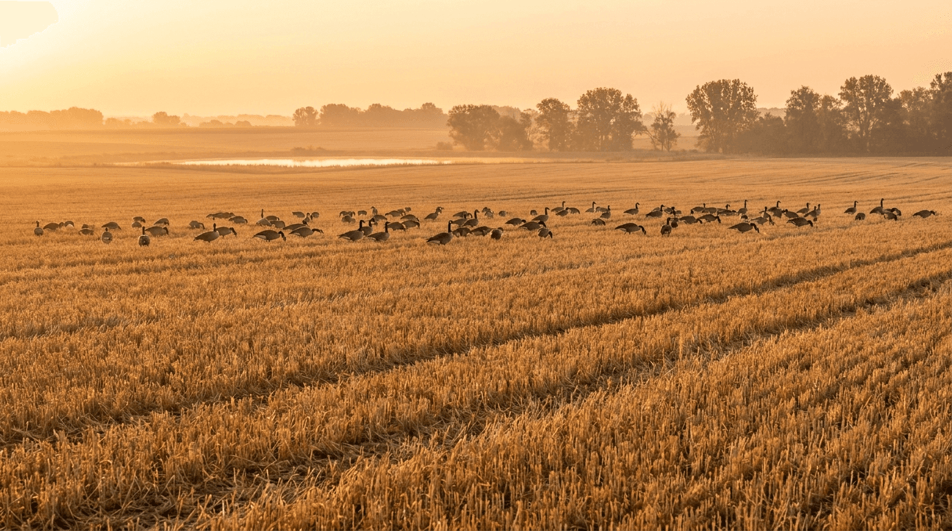 How to Scout Early-Season Canada Geese