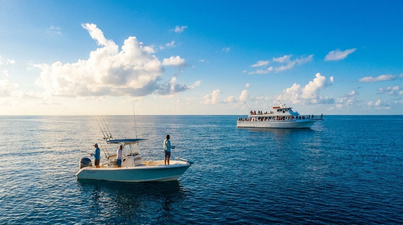 Private vs. Shared Fishing Charter: Which One Should You Book?